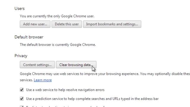 How to Delete Browser History and Cookies in Google Chrome v26 смотреть онлайн
