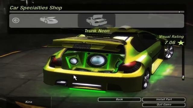 Need For Speed Underground 2. Peugeot 206. смотреть онлайн