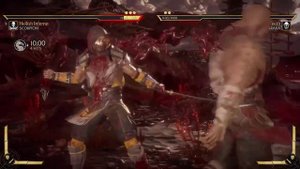 🔥Mortal kombat 11 🔥 Baraka vs Scorpion : MK 11 Sea of blood⚡
