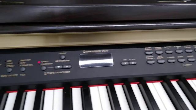 Yamaha Clavinova CLP-240 in rosewood with matching stool. stock number 22187 смотреть онлайн