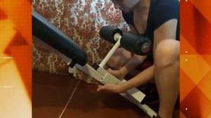 Гиперэкстензия - пресс 2 в 1. Упражнения на ягодицы, спину и пресс. NG fitness