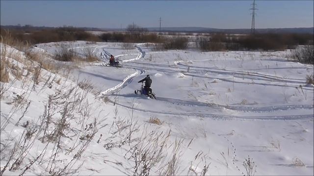 Покатушки - сравнение мотобуксировщиков Лидер 18.5 и 15 л.с. смотреть онлайн