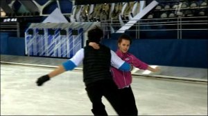 Лянка Грыу и Максим Маринин. Тренировка. Фрагмент выпуска от 08.12.2013