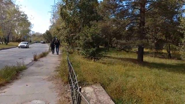 19.09.2021. Улица Победы, от Партизанской до Руднева. Пос. Кирова. Хабаровск. смотреть онлайн