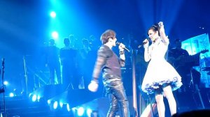 Melissa Mars et Mikelangelo Loconte interprètent "Je danse avec les dieux "