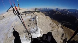 Parapente Piz Boe, Sass Pordoi, Terrazza Delle Dolomiti