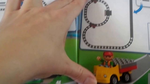 Lego Duplo набор Большой поезд плюс набор мой первый поезд плюс набор дополнительных рельс смотреть онлайн