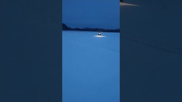 снегоход BRP EXPEDITION 1000 поле и снег смотреть онлайн