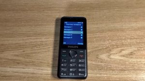 Philips e172. Default ringtones.