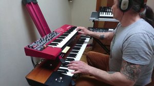 VEN "FIRE" - Live on Korg Krome Ex 61, Nord Lead a1, Korg Wavestate and Behringer Deepmind 12