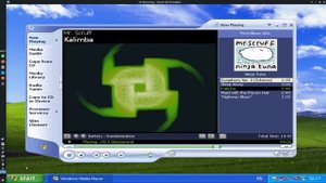 Windows XP music nostalgic experience.