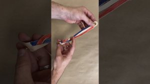 Плетение браслета из натуральной кожи