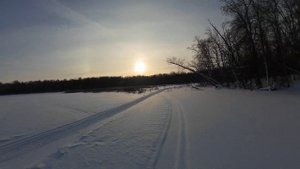 Поездка на мотобуксировщике