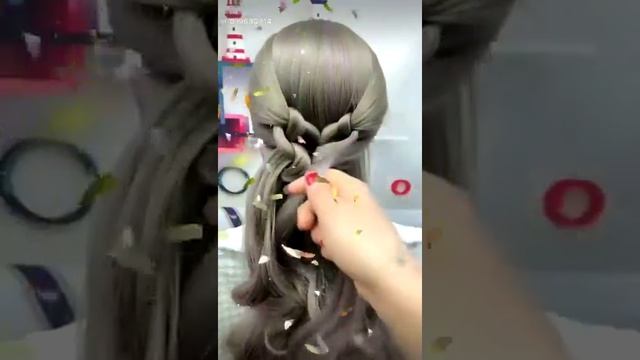 Необычный причёска ?? смотреть онлайн