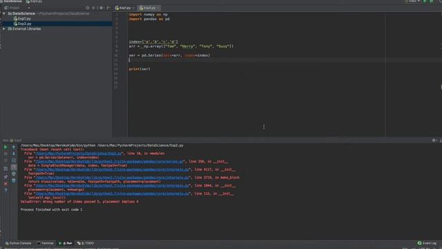 Визуализация данных и машинное обучение: Pandas 1