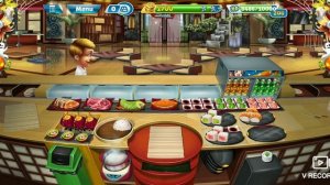 Cooking Fever - Level 40: Sushi Restaurant & Chinese Restaurant