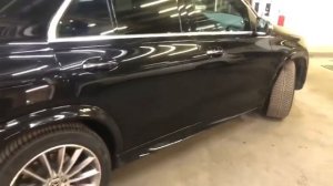 Mercedes Benz GLE V167 Решётка радиатора и задний диффузор в стиле GLE63