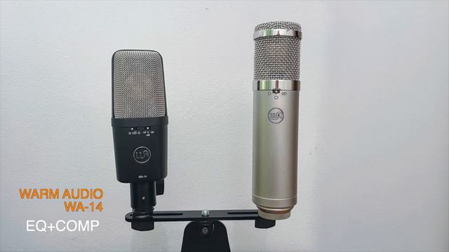 Warm Audio WA-14 vs WA-47jr mic test смотреть онлайн