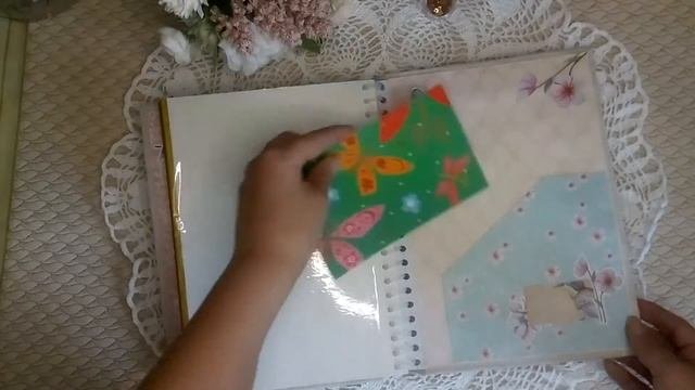 Альбом с магнитными листами, переделка альбома из Fix Price