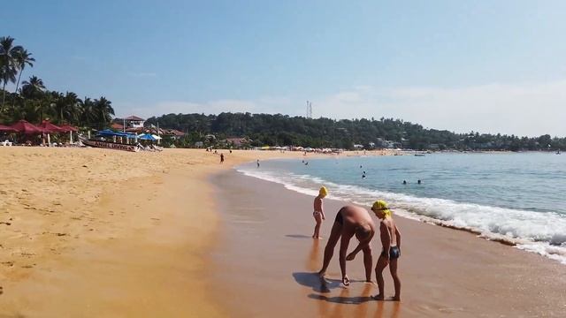 Пляж Унаватуна Шри-Ланка смотреть онлайн