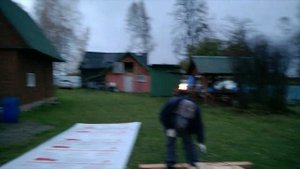Стройка продолжается Часть 2//НАВЕС для Сарая