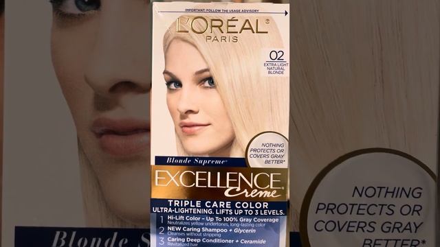 L’Oréal Paris Excellence 02 Extra Light Natural Blonde ?♀️ смотреть онлайн
