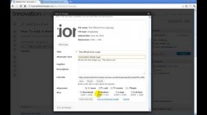 Adding Images To Wordpress