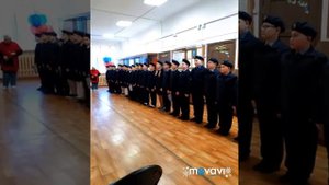 Звание КАДЕТА/ первые погоны/ моя присяга