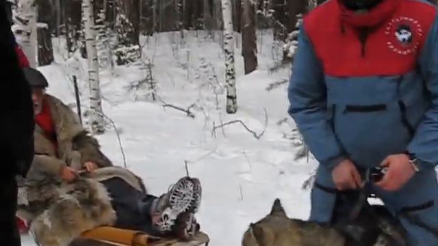 14 На санках