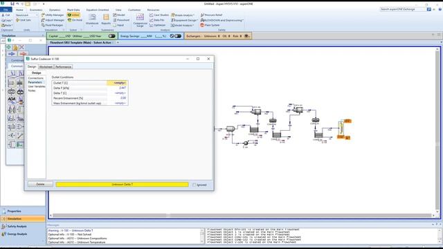 Моделирование установки Клауса в программном обеспечении AspenHysys V10 смотреть онлайн