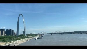 St.Louis,MO*Город Сант Луис в Миссури,Знаменитая арка«Врата на Запад»*Сант Луис ола Миссури ш-те