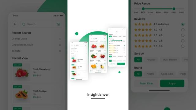 Grocery Delivery App Figma UI Kit | Super Market App | Figma UI Kit | Delivery App | App UI Design