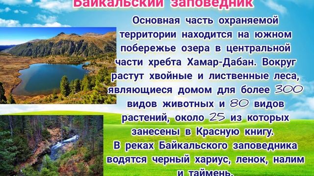 ЗАПОВЕДНЫЕ ЗОНЫ РОССИИ Сельская библиотека п. Лучезарный