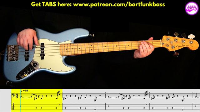 COOL BASSLINE  Dam-Funk - We Continue 2015  Notation  TABS