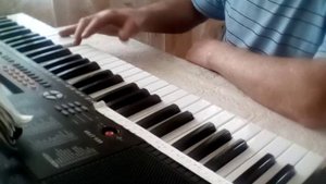Т Буланова Не плачь на синтезаторе
