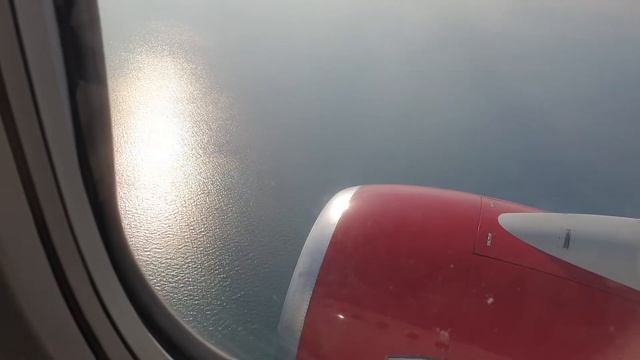 Посадка в Сочи Boeing 737-800. Рейс Москва (Шереметьево) - Сочи (Адлер). Авиакомпания Россия