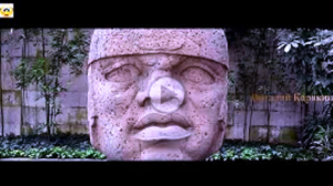 Артефакты древней Мексики: гигантские каменные головы ольмеков.