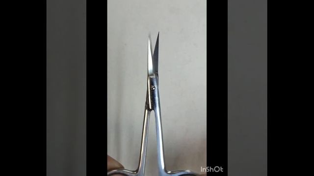 Ножницы для кутикулы, заточка.Обучение. Подробности в комментариях. смотреть онлайн