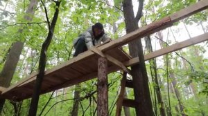 ОГРАБИЛИ ДОМ В ЛЕСУ ( - ГИГАНТСКИЙ ДОМ НА ДЕРЕВЕ 19 ч  - выживание