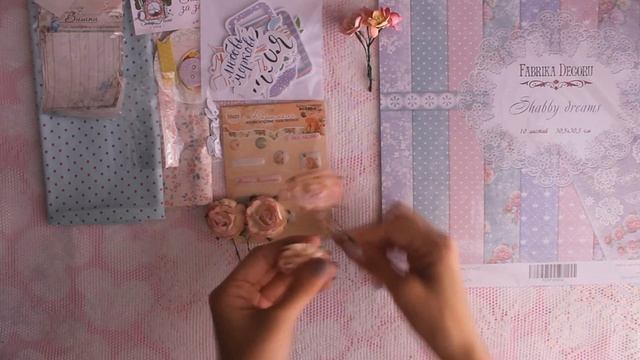 Посылка от магазина "Scrap Home". Скрап материалы.