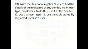 DBMS Question Session Task 39 | 1st Year | Semester 01 | Java Institute | Thasindu Amarathunga