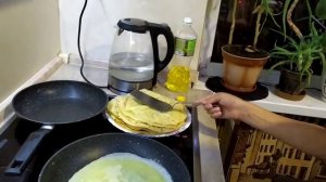 Как жарить блины ?