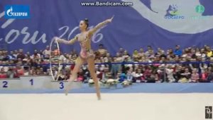 Дина Аверина обруч СОЧИ 2016