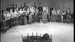 Фольклорный ансамбль "Казачья удаль" 1991 год ,1 часть.
