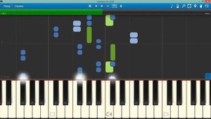 Пропаганда - Мелом (Piano Synthesia) midi