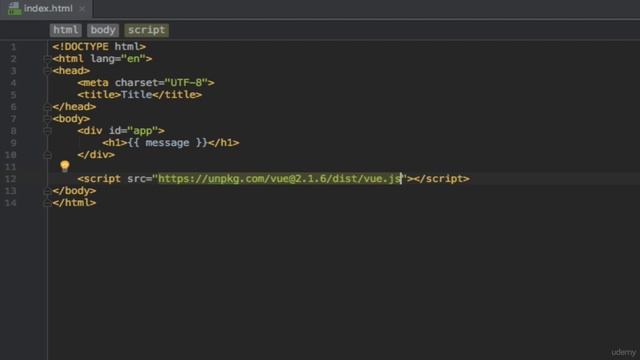 Vuejs 2 -  Setting up a local development environment the easy way - 003