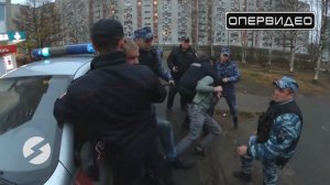 Махалово с полицией и Росгвардией в Северодвинске