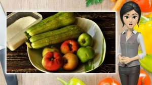 Варенье из кабачков и яблок