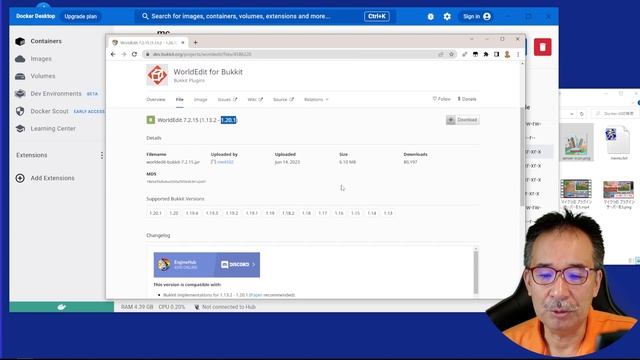 Docker を使ってMinecraft プラグインサーバーを作る #3 смотреть онлайн