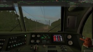 ZDSimulator МП 71 по маршруту Орша - Минск